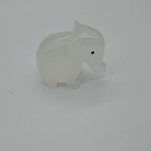 White Elephant Figurine